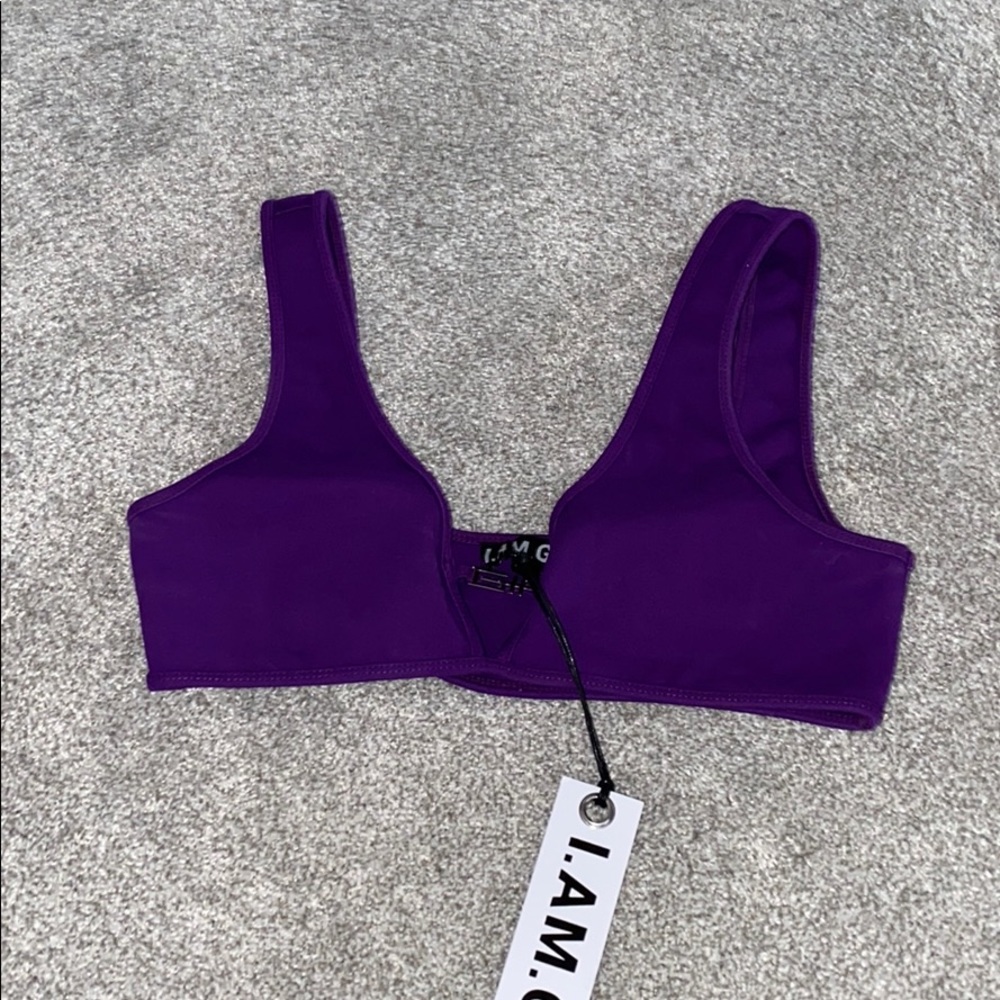 I.AM.GIA lucid purple top only!
